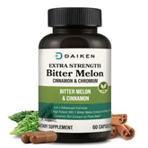 DAIKEN Bitter Melon & Cinnamon Capsules front view