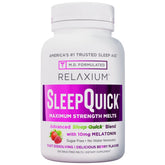 daily wellness Sleep Quick Melts 10mg Melatonin Berry front view