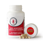 Dairyland Management LLC American Ginseng Capsules 500mg front view