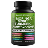 Darkingwings Turmeric Curcumin Capsules front view