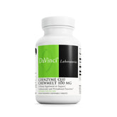 DAVINCI Coenzyme Q10 ChewMelt 100mg front view with packaging