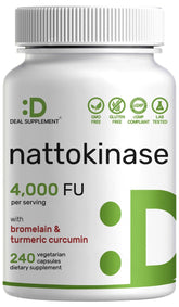 DEAL SUPPLEMENT Multi-Enzyme Capsules 240 veggie capsules front view