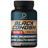 DEDICAD Black Cohosh Supplement bottle front view with 90 veggie capsules