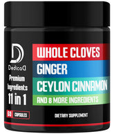 DEDICAD Clove Supplement 11-in-1 bottle front view