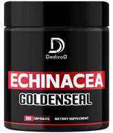 DEDICAD Echinacea Goldenseal Supplement 1000mg front view