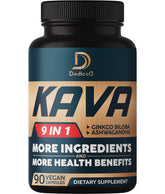 DEDICAD Kava Kava Extract Complex 90 vegan capsules front view