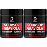 DEDICAD Organic Soursop Capsules front view