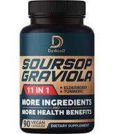 DEDICAD Soursop Graviola Supplement bottle front view