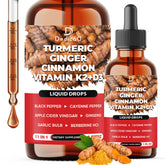DEDICAD Turmeric Liquid Supplement 11-in-1 front view