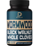 DEDICAD Wormwood Supplement 90 vegan capsules front view