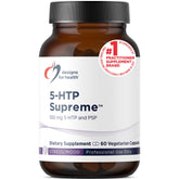 Designs for Health 5-HTP 100mg supplement front view