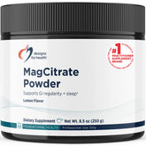 Designs for Health MagCitrate Powder 300mg Magnesium Citrate front view