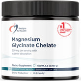Designs for Health Magnesium Bisglycinate Chelate Powder front view