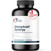 Designs for Health Omega 3-6-9 TruTG Fish Oil front view