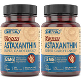 DEVA Astaxanthin Vegan Supplement 82g front view