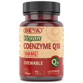 DEVA Coenzyme Q10 Vegan Lozenge 100mg front view