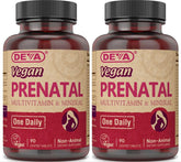 DEVA Prenatal Multivitamins 90 Coated Tabs front view