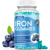 dilib Iron Supplement Gummies front view packaging