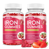 dilib Iron Supplement Gummies front view with packaging