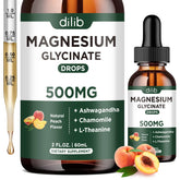 dilib Magnesium Glycinate Liquid Drops 60ml bottle front view