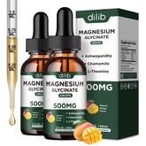 dilib Magnesium Glycinate Liquid Supplement 60ml bottle front view