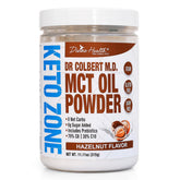 Divine Health MCT Oil Powder 431g front view with packaging