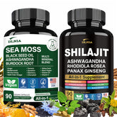 DLNIA Shilajit & Sea Moss Dynamic Vitality Bundle front view