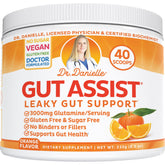 Doctor Danielle Gut Assist L-Glutamine powder front view