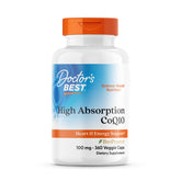 Doctor's BEST CoQ10 Supplement 100mg front view of packaging