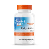 Doctor's BEST Fully Active B12 1500 mcg vegetarian capsules front view