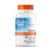 Doctor's BEST Lutein Softgels 20mg front view