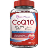Doctor's Recipes CoQ10 200mg softgels front view