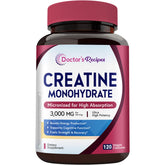 Doctor's Recipes Creatine Monohydrate Capsules front view