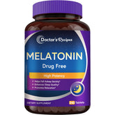 Doctor's Recipes Melatonin 10 mg tablets front view, 240 count