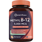 Doctor's Recipes Methyl B12 5000 mcg fast dissolve tablets front view