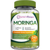 Doctor's Recipes Moringa Supplement 240g front view