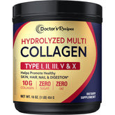 Doctor's Recipes Multi Collagen Peptides Powder front view