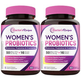 Doctor's Recipes Probiotics for Women 50 Billion CFUs front view