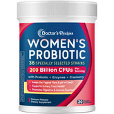 Doctor's Recipes Women's Probiotic 200 Billion front view