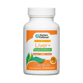 DOCTORS' PREFERRED Milk Thistle Supplement 60 Capsules front view
