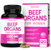 DORADO NUTRITION Beef Organ for Women Supplement bottle front view