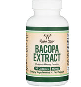 Double Wood Bacopa Extract 450mg capsules front view