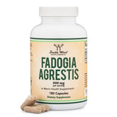 Double Wood Supplements Fadogia Agrestis 180 capsules front view