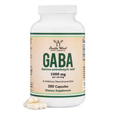 Double Wood Supplements GABA 1,000mg 300 capsules front view