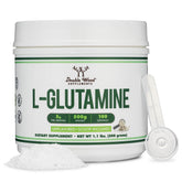Double Wood Supplements L-Glutamine Powder 500g front view