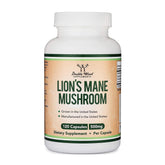 Double Wood Supplements Lion’s Mane Mushroom 1000mg front view