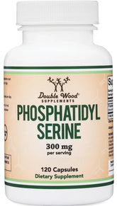 Double Wood Supplements Phosphatidylserine 300mg capsules front view