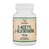 Double Wood Supplements S-Acetyl Glutathione 60 capsules front view