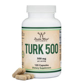 Double Wood Supplements Turkesterone Capsules front view