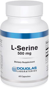 Douglas Laboratories L-Serine 500mg capsule bottle front view